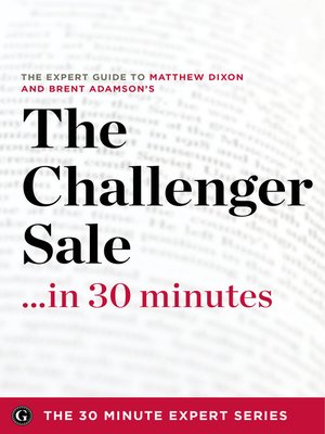synopsis of the challenger sale